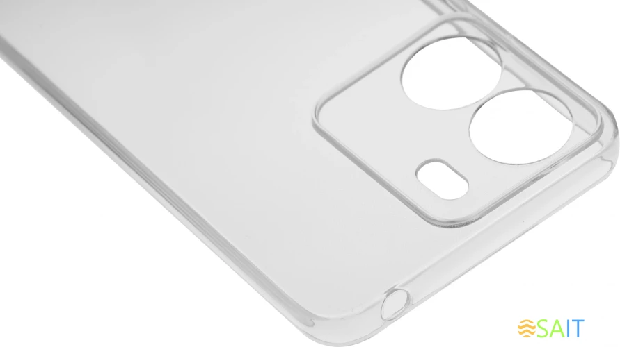 Чехол (клип-кейс) BoraSCO для Xiaomi Poco C65 прозрачный (72856)