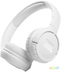 Гарнитура накладные JBL Tune 510BT белый беспроводные bluetooth оголовье (JBLT510BTWHT)