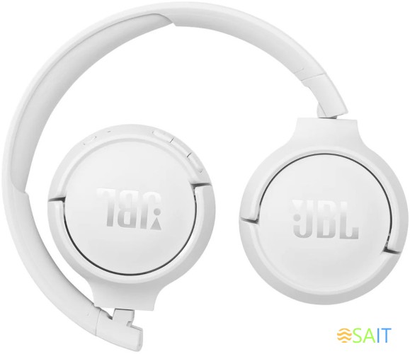 Гарнитура накладные JBL Tune 510BT белый беспроводные bluetooth оголовье (JBLT510BTWHT)