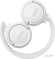 Гарнитура накладные JBL Tune 510BT белый беспроводные bluetooth оголовье (JBLT510BTWHT)