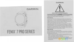 Смарт-часы Garmin Fenix 7S Pro 30.4мм 1.2" transflective корп.серебристый силикон рем.графитовый (010-02776-00)