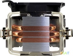 Устройство охлаждения(кулер) Aerocool Verkho 3 Soc-AM5/AM4/1200/1700/1851 черный 4-pin 15-24dB Al+Cu 120W 530gr Ret