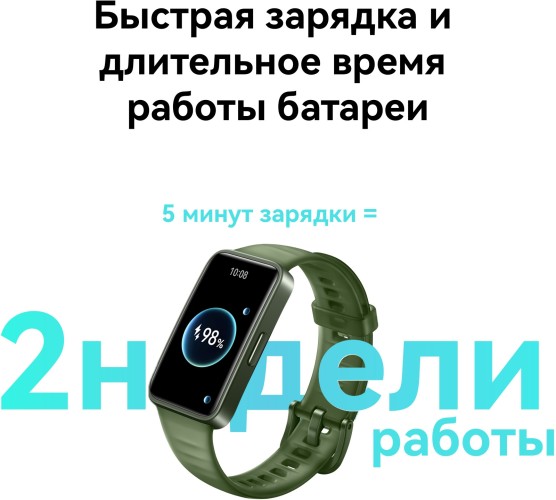 Фитнес-трекер Huawei Band 8 ASK-B19 AMOLED корп.:розовый рем.:розовый (55020ANL)