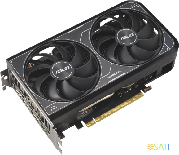 Видеокарта Asus PCI-E 4.0 DUAL-RTX4060-O8G-V2 NVIDIA GeForce RTX 4060 8Gb 128bit GDDR6 2505/17000 HDMIx1 DPx3 HDCP Ret