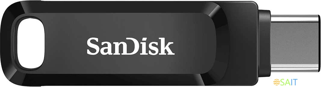 Флеш Диск Sandisk 32Gb Ultra Dual Drive Go SDDDC3-032G-G46 USB3.1 черный
