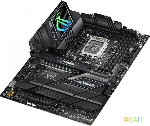 Материнская плата Asus ROG STRIX Z790-F GAMING WIFI II Soc-1700 Intel Z790 4xDDR5 ATX AC`97 8ch(7.1) 2.5Gg RAID+HDMI+DP