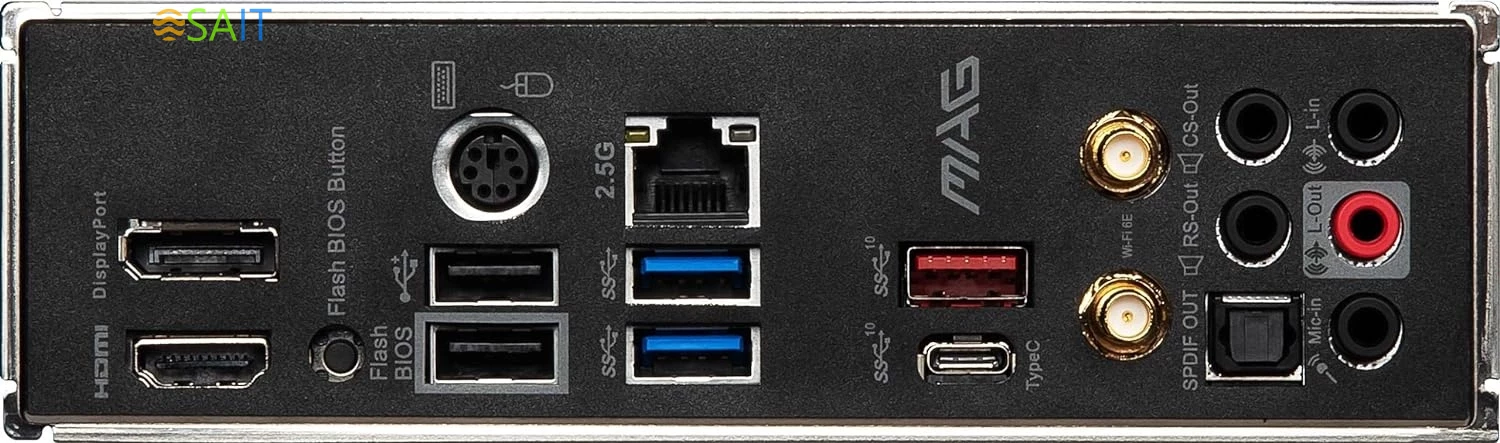 Материнская плата MSI MAG B550M MORTAR MAX WIFI Soc-AM4 AMD B550 4xDDR4 mATX AC`97 8ch(7.1) 2.5Gg RAID+HDMI+DP