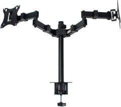 Кронштейн для мониторов Arm Media LCD-T04 черный 15"-28" макс.14кг настольный поворот и наклон