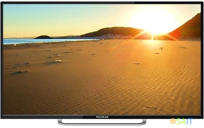 Телевизор LED PolarLine 42" 42PL11TC-SM черный FULL HD 50Hz DVB-T DVB-T2 DVB-C WiFi Smart TV (RUS)