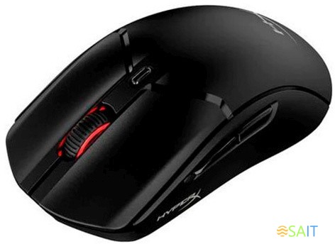 Мышь HyperX Haste 2 черный оптическая 26000dpi беспров. BT/Radio USB 5but (6N0B0AA)