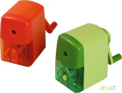 Точилка для карандашей механическая Deli E0635 1 отверстие пластик коробка