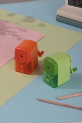 Точилка для карандашей механическая Deli E0635 1 отверстие пластик коробка