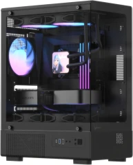 Корпус Formula Crystal Z1CM Plus AR v2 черный без БП mATX 2x120mm 1xUSB2.0 1xUSB3.0 audio bott PSU