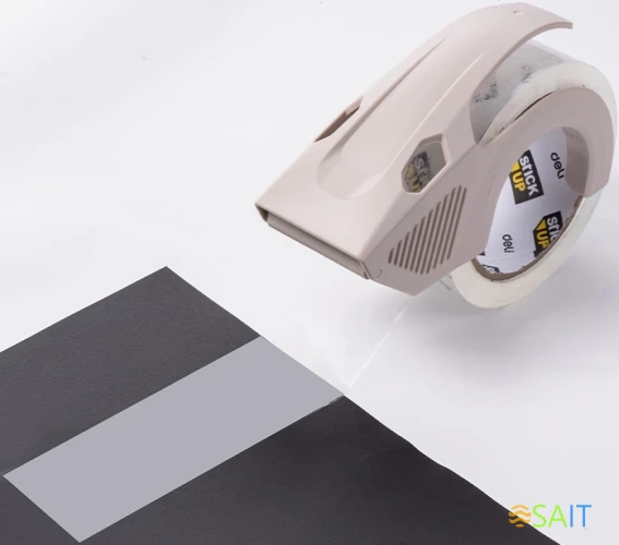 Клейкая лента канцелярская Deli EA695 супер прозрачная шир.48мм дл.60м 55мкр бесшумная в коробке (упак.:4шт) в комп.:диспенсер для клейкой ленты