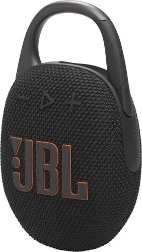 Колонка порт. JBL Clip 5 черный 7W Mono BT 10м 1400mAh