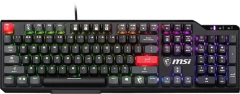 Клавиатура MSI VIGOR GK41 DUSK LR RU механическая черный/серый USB Multimedia for gamer LED (S11-04RUB01-CLA)