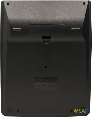 Калькулятор настольный Silwerhof SH-888X-16 черный 16-разр.