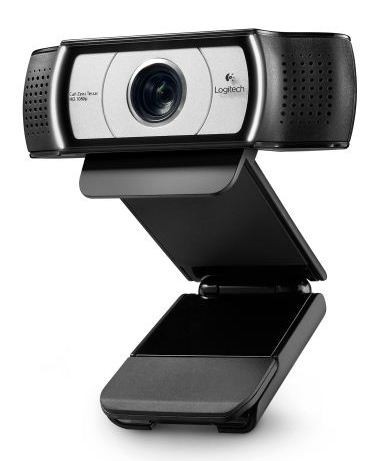 Камера Web Logitech HD Webcam C930c черный 3Mpix (1920x1080) USB2.0 с микрофоном для ноутбука (960-000972)