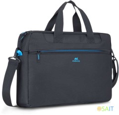 Сумка для ноутбука 16" Riva 8057 черный полиэстер