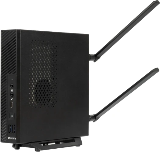 ПК Мини Amur Финвал H6I12 i5 12400 (2.5) 16Gb SSD512Gb UHDG 730 FreeDOS GbitEth WiFi BT 120W черный (RUS) (2139350)