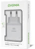 Сетевое зар./устр. Digma DGWC-1U-2.1A-WG 10.5W 2.1A USB универсальное белый