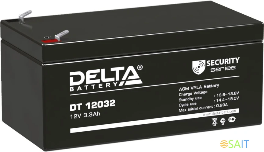Батарея для ИБП Delta DT 12032 12В 3.3Ач