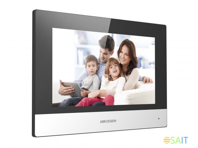 Видеодомофон Hikvision DS-KH6320-WTE1 белый