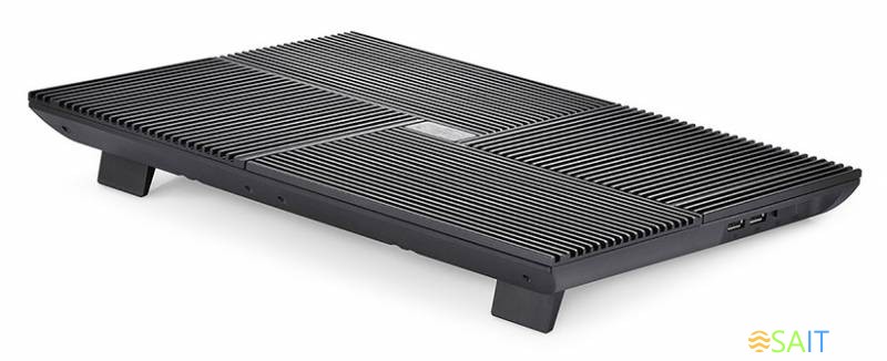 Подставка для ноутбука Deepcool Multi Core X8 (DP-N422-X8BK) 17" 381x268x29мм 23дБ 2xUSB 4x 1290г