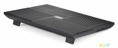 Подставка для ноутбука Deepcool Multi Core X8 (DP-N422-X8BK) 17" 381x268x29мм 23дБ 2xUSB 4x 1290г