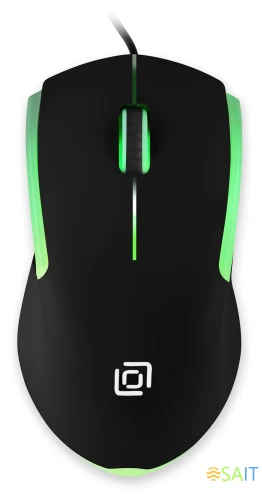 Мышь Оклик 245M черный оптическая 1000dpi USB 3but (471479)