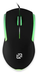 Мышь Оклик 245M черный оптическая 1000dpi USB 3but (471479)