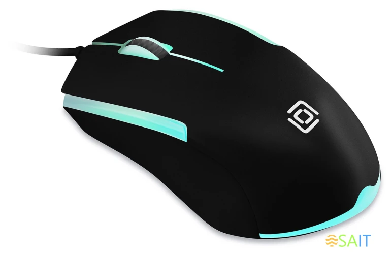 Мышь Оклик 245M черный оптическая 1000dpi USB 3but (471479)