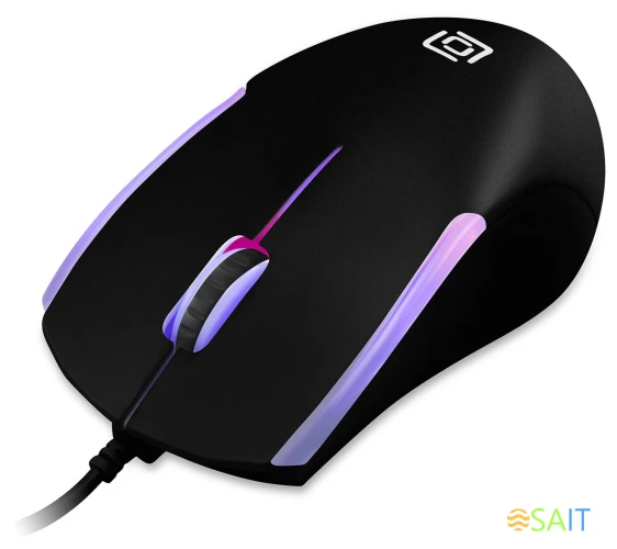 Мышь Оклик 245M черный оптическая 1000dpi USB 3but (471479)