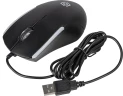 Мышь Оклик 245M черный оптическая 1000dpi USB 3but (471479)