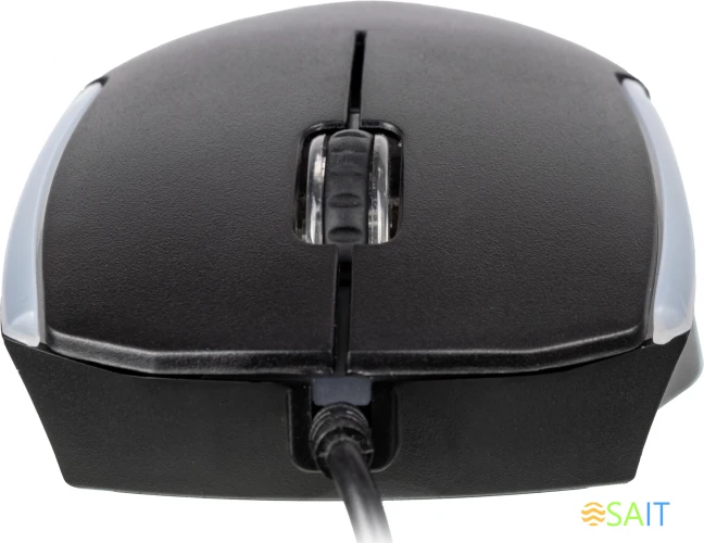 Мышь Оклик 245M черный оптическая 1000dpi USB 3but (471479)