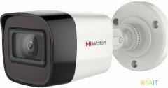 Камера видеонаблюдения аналоговая HiWatch DS-T520 (C) 2.8-2.8мм HD-CVI HD-TVI цв. корп.:белый (DS-T520 (С) (2.8 MM))