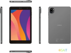 Планшет Digma Optima 8430E 4G T606 (1.6) RAM4Gb ROM64Gb 8" IPS 1280x800 4G 1Sim Android 14 серый 5Mpix 2Mpix BT WiFi microSD 128Gb 4000mAh
