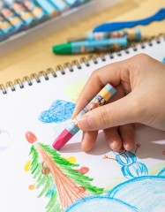 Масляная пастель Deli EC20104 Color Emotion шестигранные 12цв. пл.кор.