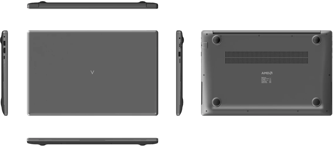 Ноутбук Digma Pro Sprint N Ryzen 7 5700U 16Gb SSD512Gb AMD Radeon 15.6" IPS FHD (1920x1080) Windows 11 Professional dk.grey WiFi BT Cam 4700mAh (DN15R7-ADXW03)