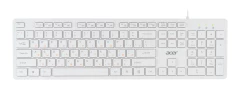 Клавиатура Acer OKW123 белый USB Multimedia (ZL.KBDEE.00D)