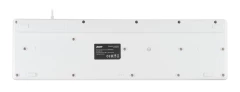 Клавиатура Acer OKW123 белый USB Multimedia (ZL.KBDEE.00D)
