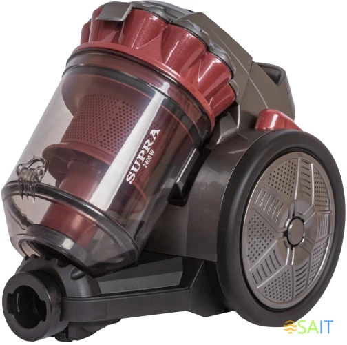 Пылесос Supra VCS-2280 2400Вт красный/серый