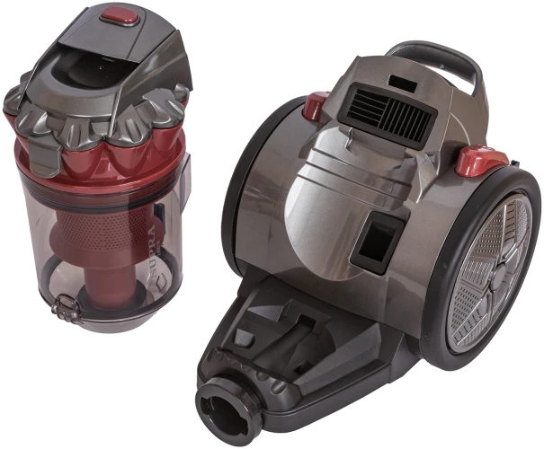 Пылесос Supra VCS-2280 2400Вт красный/серый