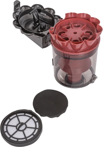 Пылесос Supra VCS-2280 2400Вт красный/серый