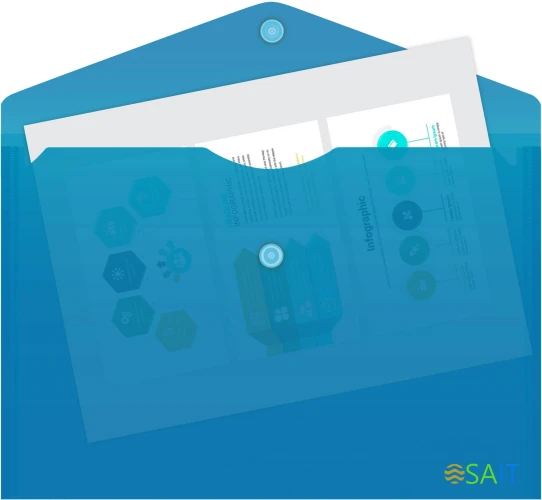 Конверт на кнопке Бюрократ -PK804A5BLU A5 пластик 0.18мм синий