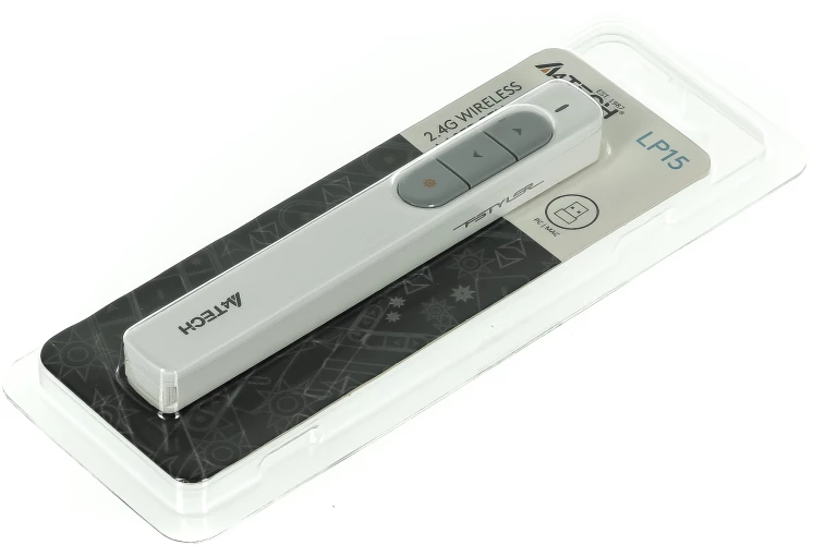 Презентер A4Tech Fstyler LP15 Radio USB (15м) белый