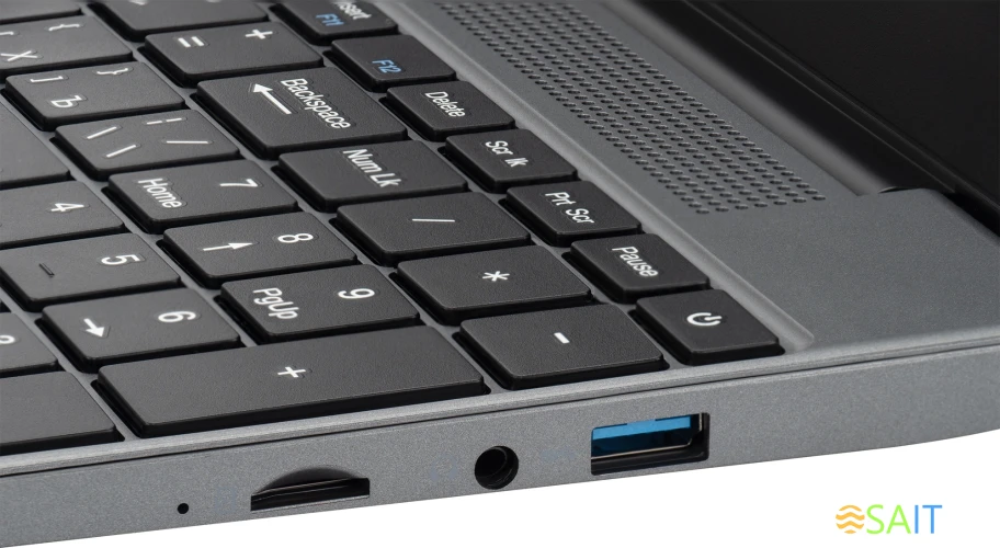 Ноутбук IRU Калибр 15PH Ryzen 5 5500U 16Gb SSD512Gb AMD Radeon Rx Vega 7 15.6" IPS FHD (1920x1080) Free DOS black WiFi BT Cam 4350mAh (2053990)