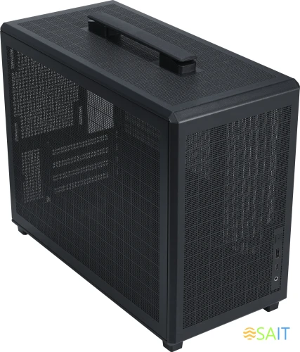 Корпус Accord ACC-H1851 черный без БП ATX 4x120mm 1xUSB3.0 1xUSB3.1 audio