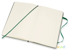 Блокнот Moleskine CLASSIC QP062K15 Large 130х210мм 240стр. нелинованный твердая обложка зеленый