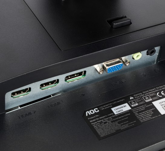 Монитор AOC 23.6" Gaming C24G2AE черный/красный VA LED 16:9 HDMI M/M матовая 250cd 178гр/178гр 1920x1080 165Hz FreeSync Premium VGA DP FHD 3.84кг